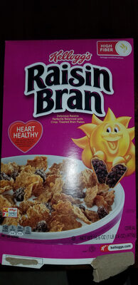 Toasted raisins bran flakes cereal - Product - en