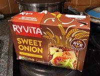 Ryvita Sweet Onion crunchy rye breads - Product - en