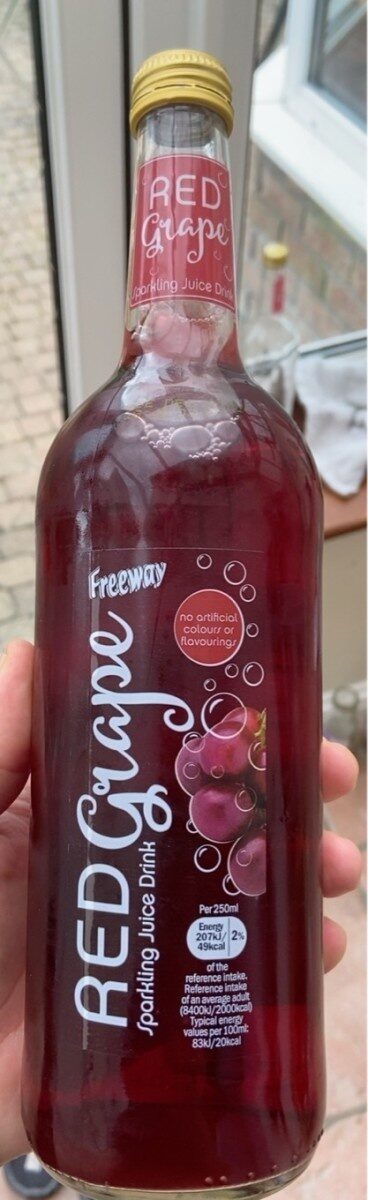 Red Grape Sparkling Juice Drink - Product - en