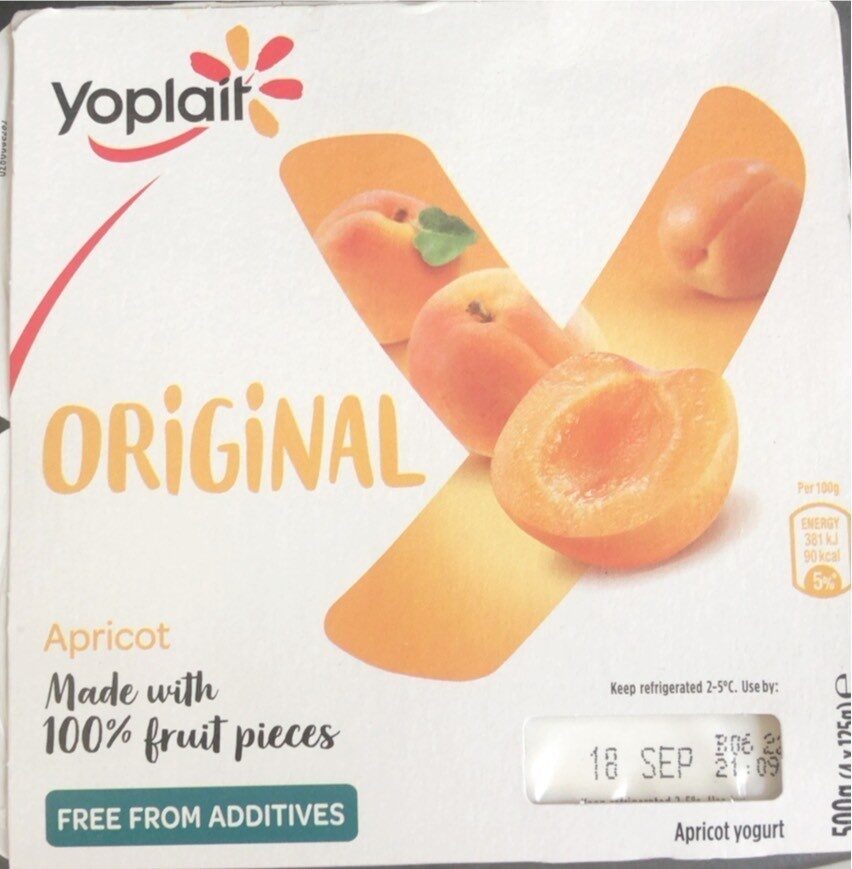 Original Apricot Yogurt - Product - fr