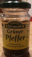 Pfeffer, Eingelegter Grüner Pfeffer - Product - en