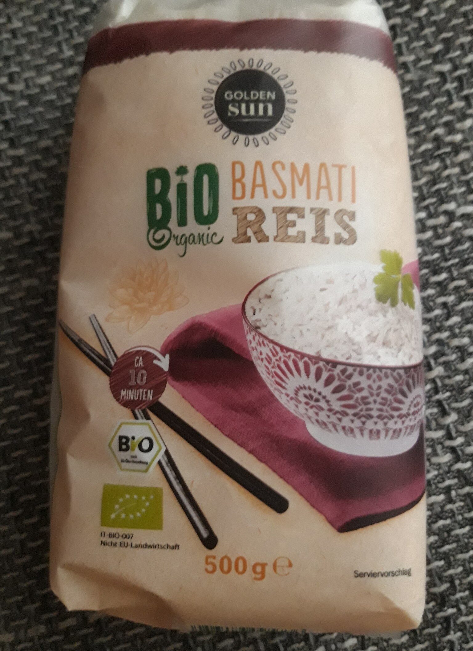 Bio Basmati Reis - Ingredients - en