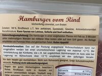 Hamburger vom Rind - Ingredients - en