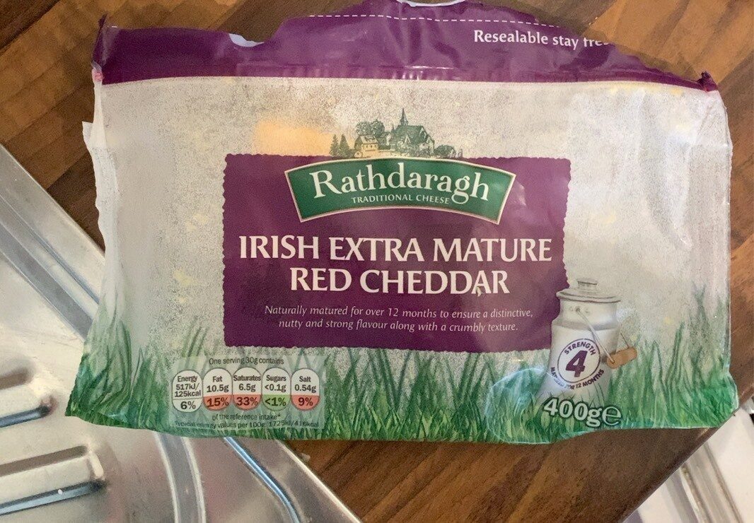 Irish Extra Mature Red Cheddar - Product - en