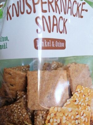 Knusperknäcke-Snack, DInkel & Quinoa - Product - en