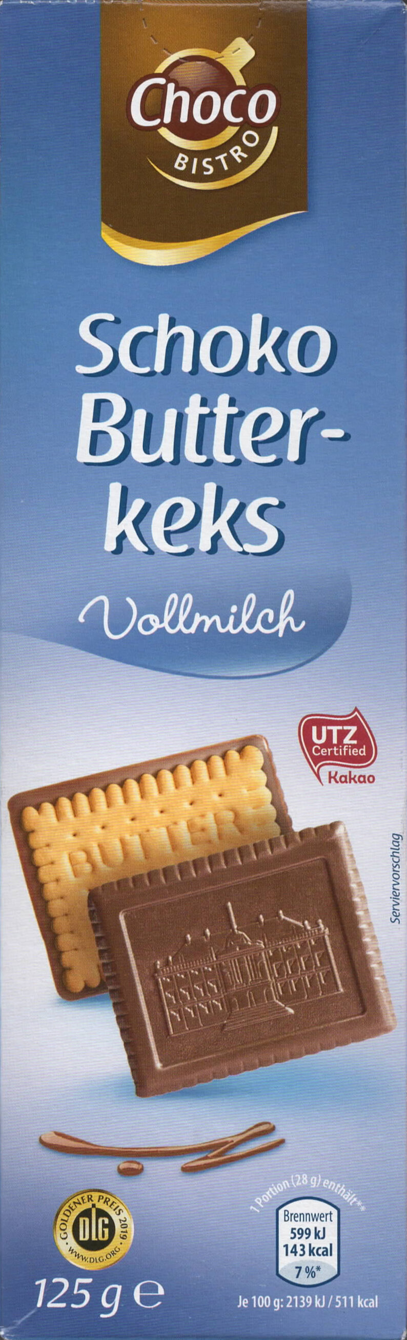 Schoko Butterkeks Vollmilch - Product - de