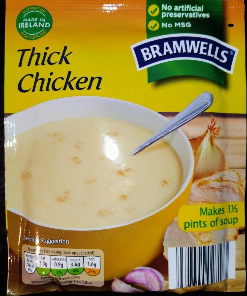Thick chicken soup - Product - en