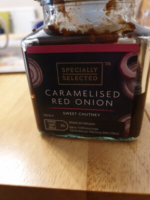 specially selected caramelised red onion sweet chutney - Ingredients - en