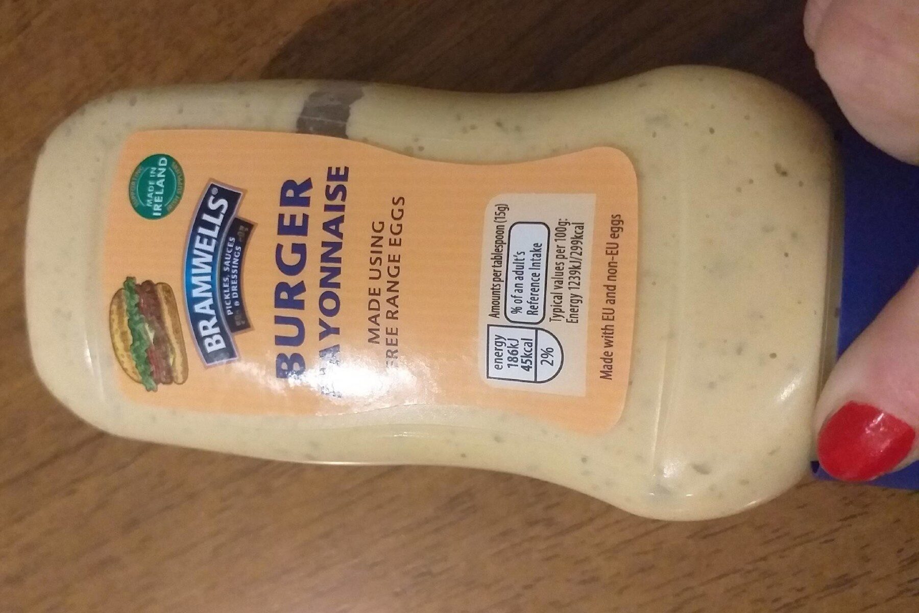 Burger mayonnaise - Product - en