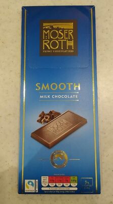 Smooth milk chocolate - Product - en