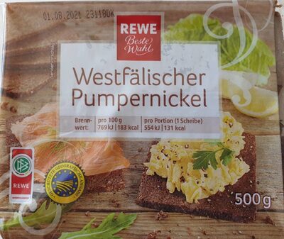 REWE Westfälischer Pumpernickel - Product - de