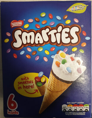 Smarties ice cream - Product - en