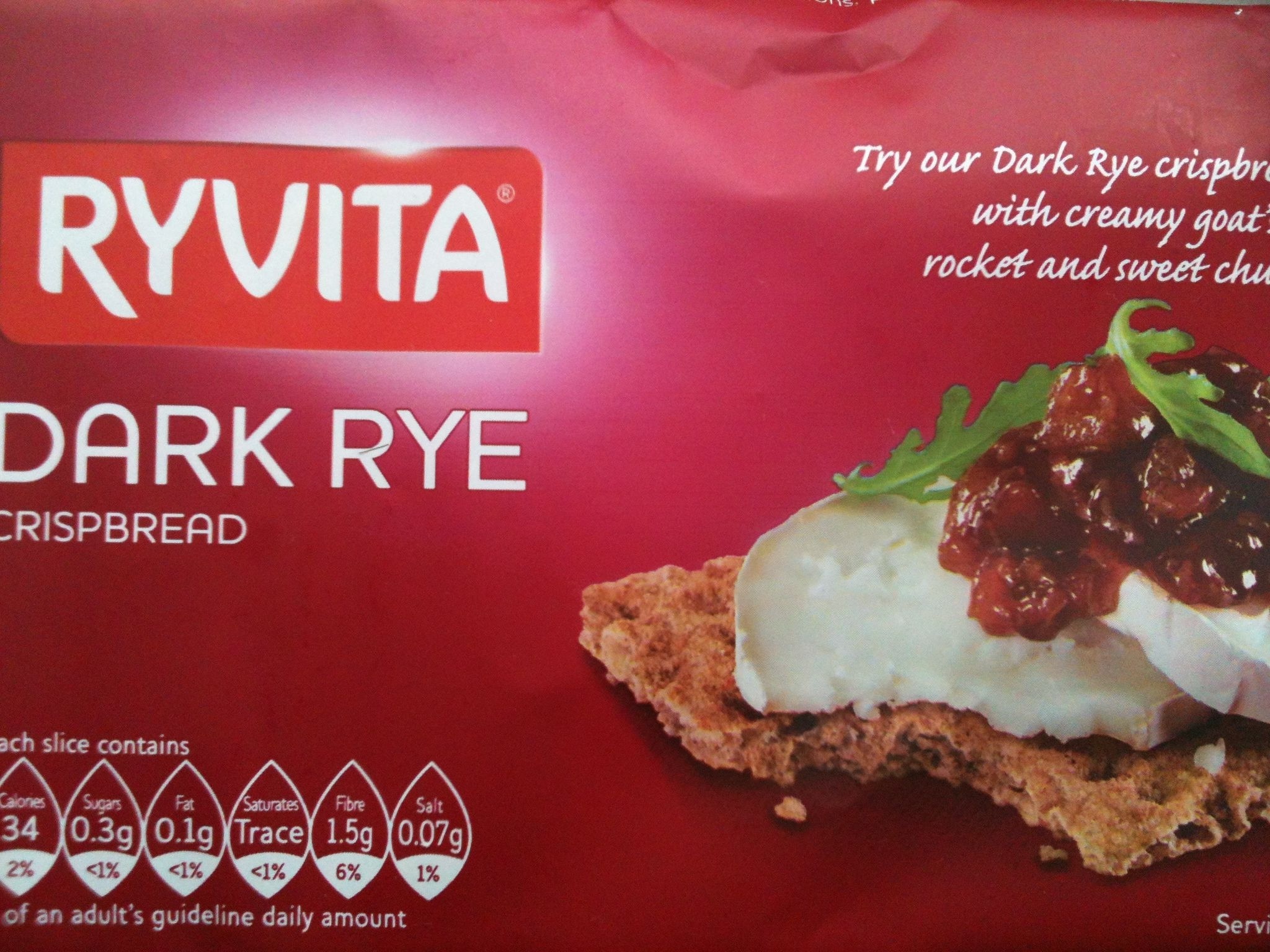 Dark Rye Crunchy Rye Breads - Product - en