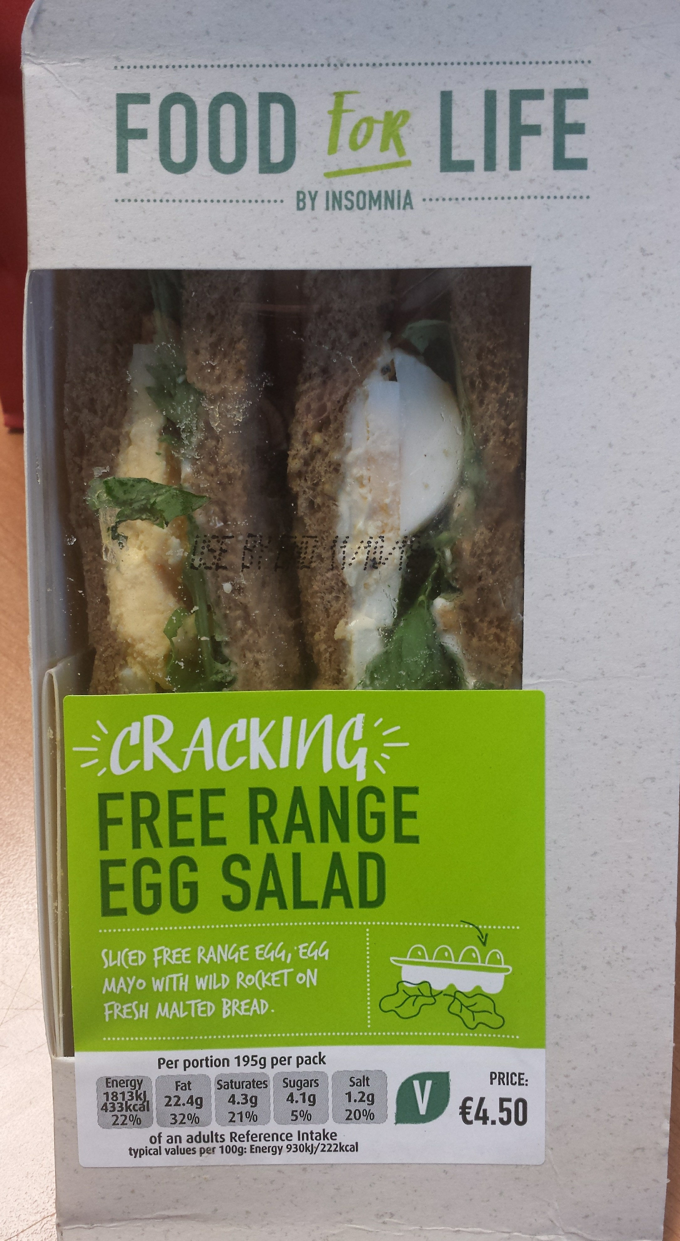 Cracking Free Range Egg Salad Sandwich - Product - en
