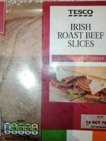 Irish roast beef slices - Product - en