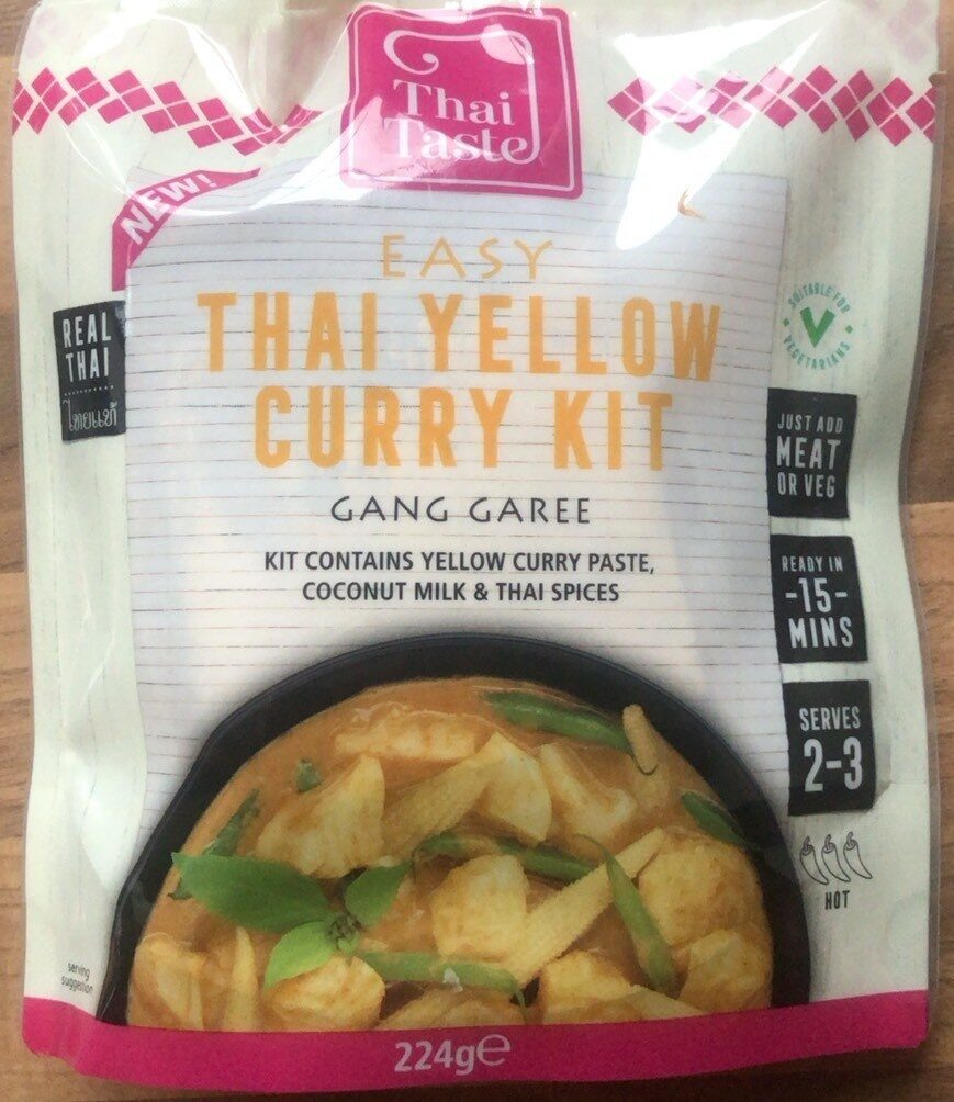 Thai yellow curry kit - Product - en