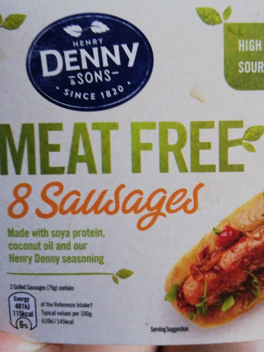 8 Meat Free Sausages - Product - en