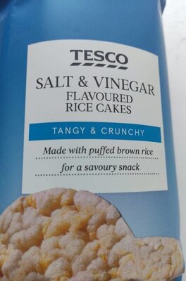 Salt and Vinegar flavoured rice cakes - Product - en