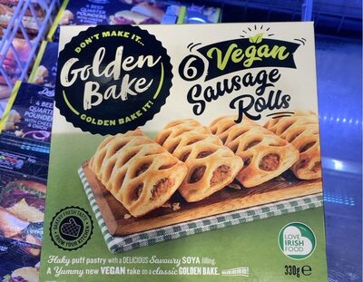 6 Vegan sausage rolls - Product - en