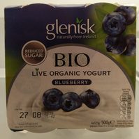 Bio Live Organic Yogurt Blueberry - Product - en