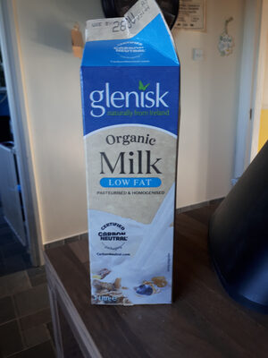glenisk organic milk low fat - Product - en