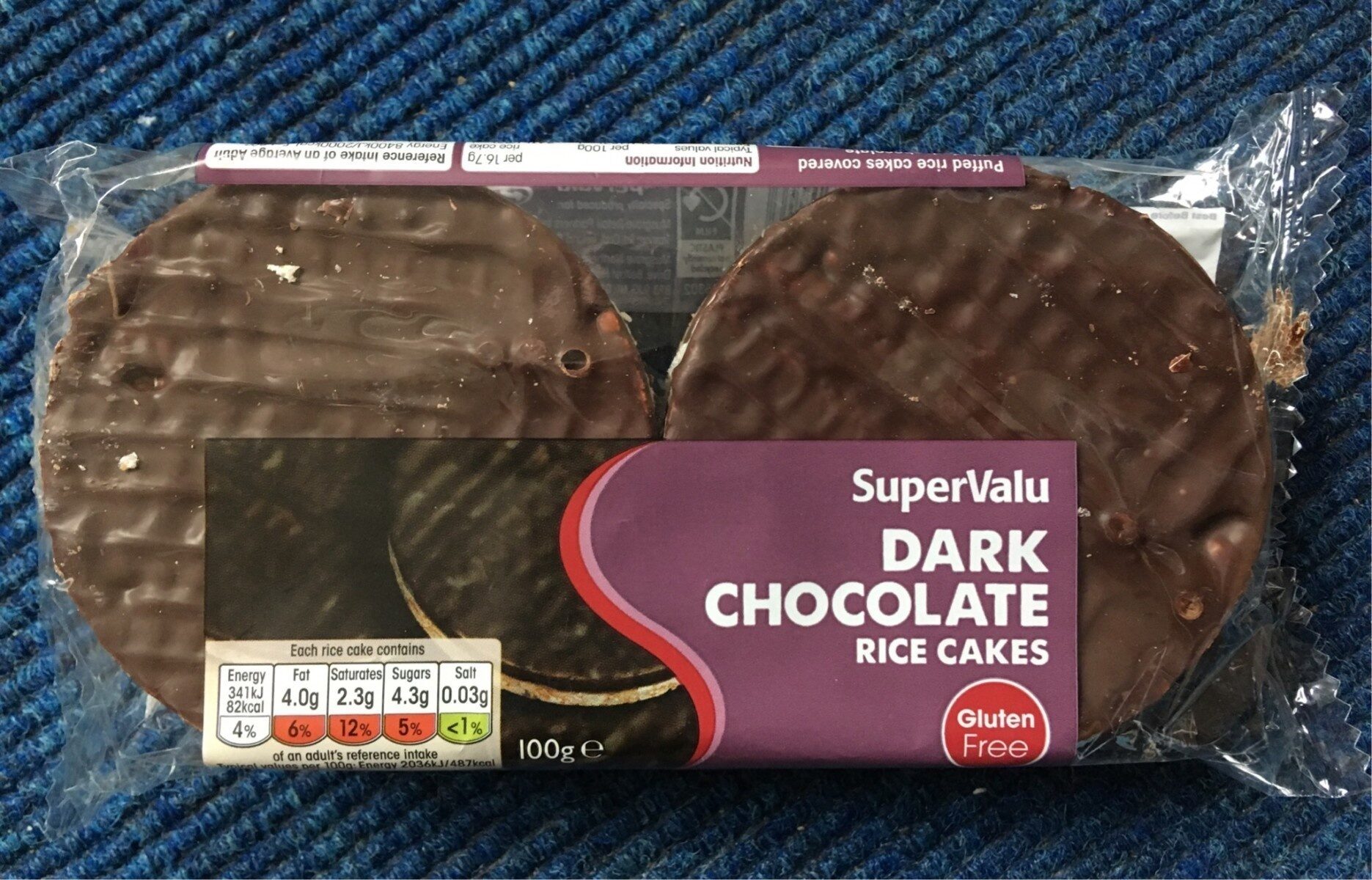 Dark Chocolare rice cakes - Product - en