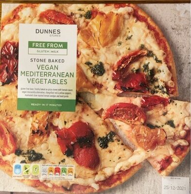 Stone Baked Vegan Mediterranean Vegetables - Product - en