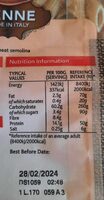 Penne 100% Drum Wholewheat Pasta - Nutrition facts - en