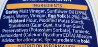 Salad cream - Ingredients - en