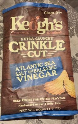 Atlantic Sea Salt and Balsamic vinegar crisps - Product