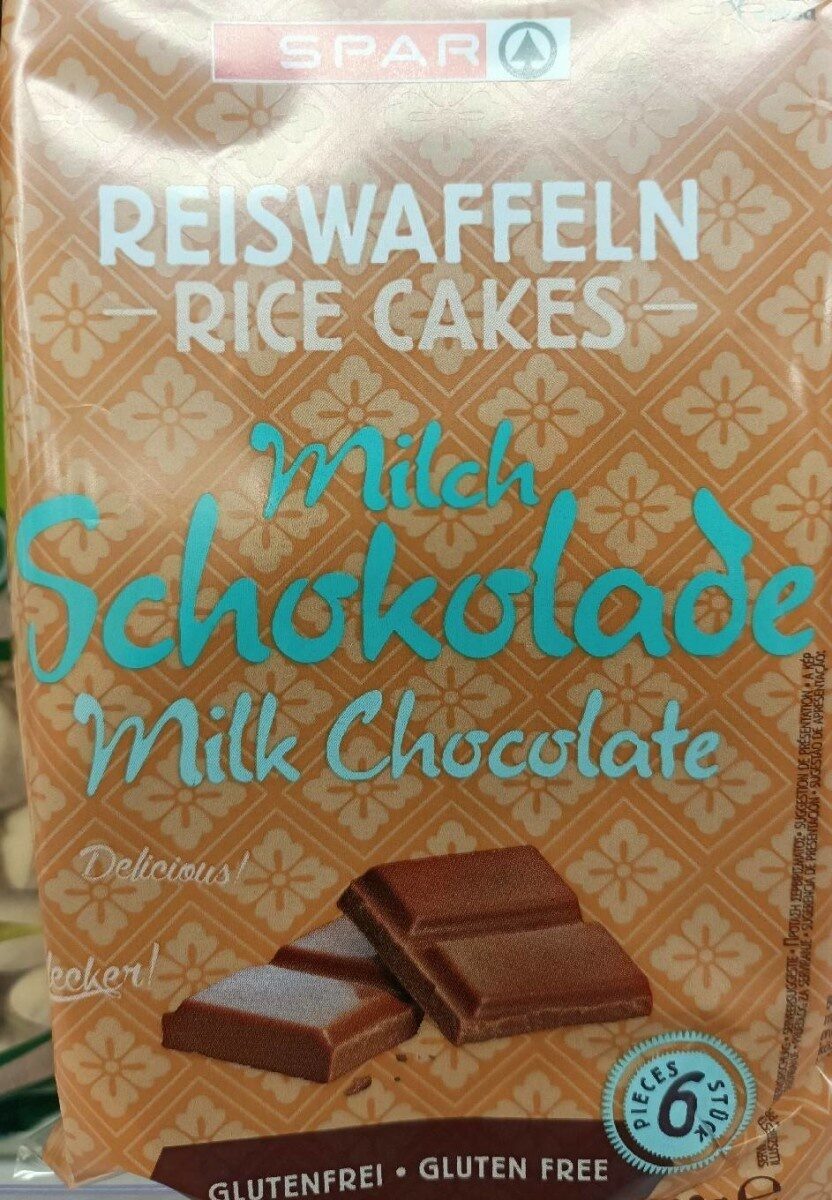 Reiswaffeln Milk Chocolate - Product - en