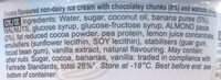 Chunky Monkey Non-Dairy Ice Cream - Ingredients - en