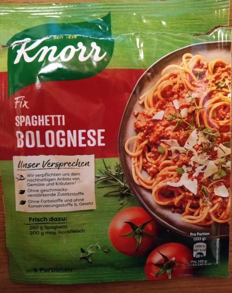 GeMi - Fix Spaghetti Bolognese - Product - en